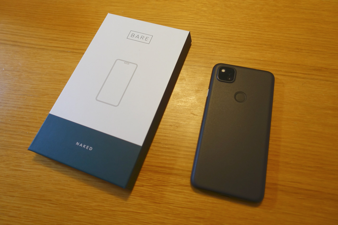 【Bare Cases】Bare Naked for Google Pixel 4aを購入。ケースを付けてないような感覚が心地よい。