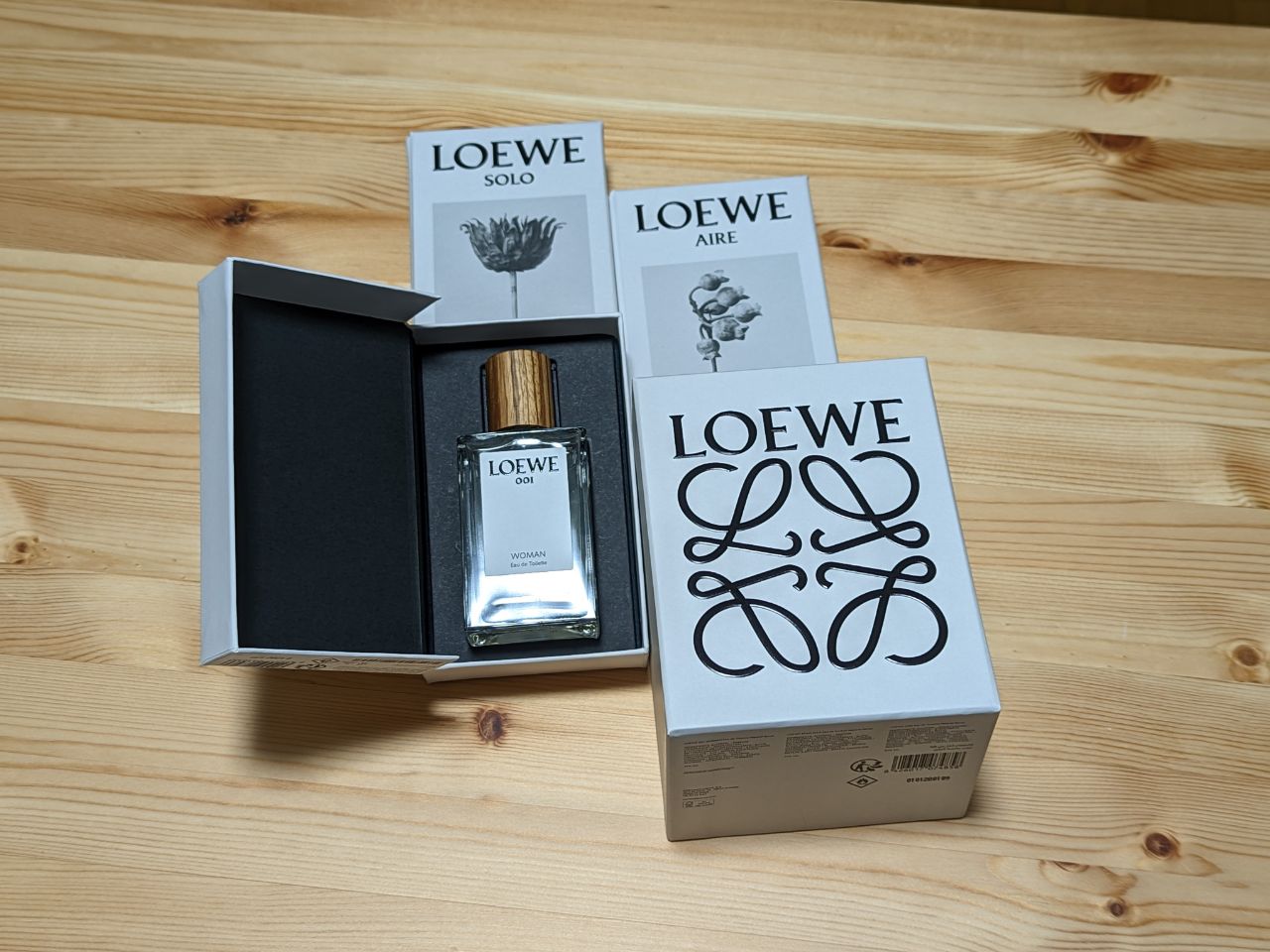 【ロエベ】ウィメンズ香水 トリオセット（001/SOLO/AIRE）を購入【LOEWE】